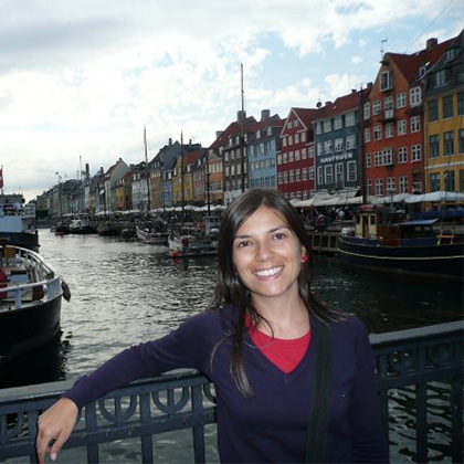 Catia Batista en el Reboot 2009 en Copenhague